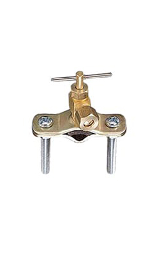 Self tapping needle valve