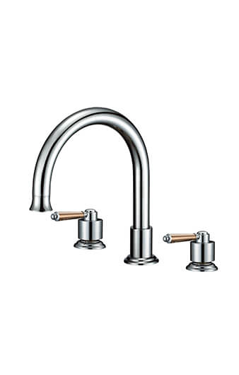 Widespread Deck Mounted Roman Tub Filler